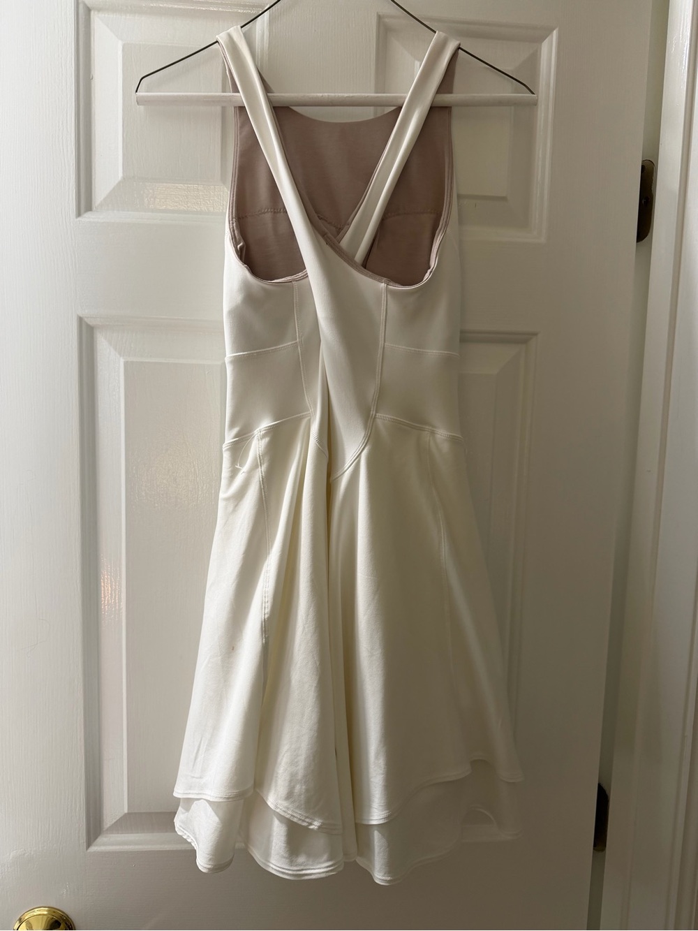 NWOT Lululemon Court Crush White Racerback Dress - Picture 4 of 5